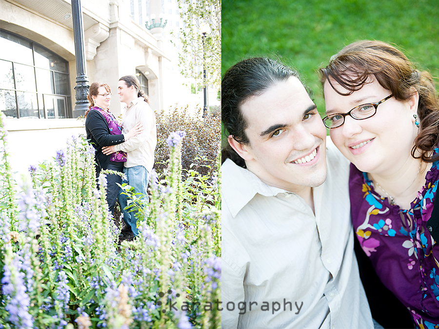 chicago riverwalk engagement photos